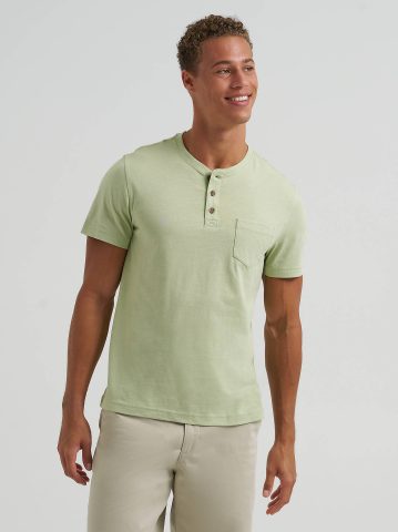 Men's Short Sleeve Jersey Henley Men's Short Sleeve Jersey Henley