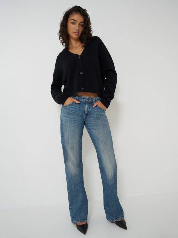 Women's Premium Bow Flare Jean Women's Premium Bow Flare Jean