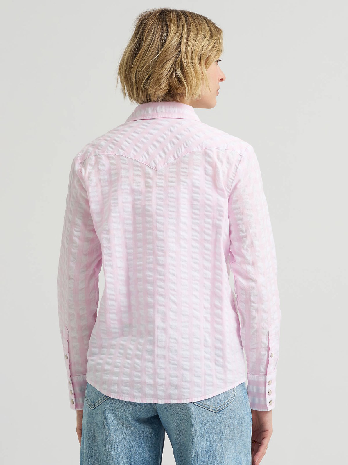 Women's Plaid Western Snap Front Shirt - view 4