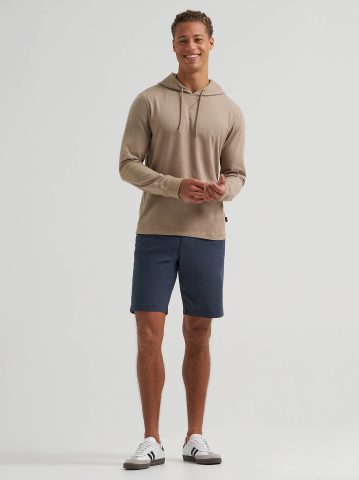 Men's Sueded Jersey Hoodie