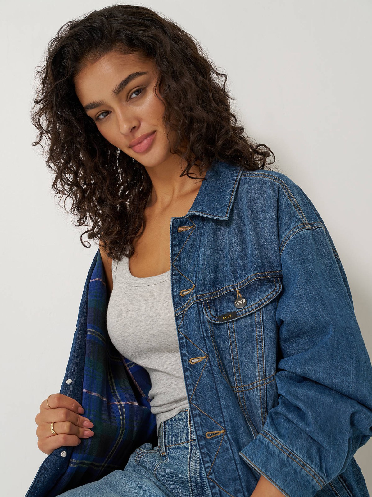 Women's Oversized Flannel Lined Rider™ Jacket