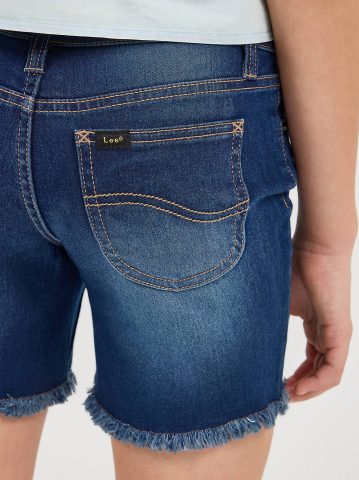 Girl's Midi Cut Off Short