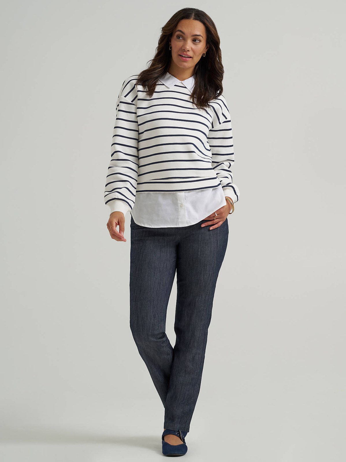 Women's Twofer Sweater Top - view 4