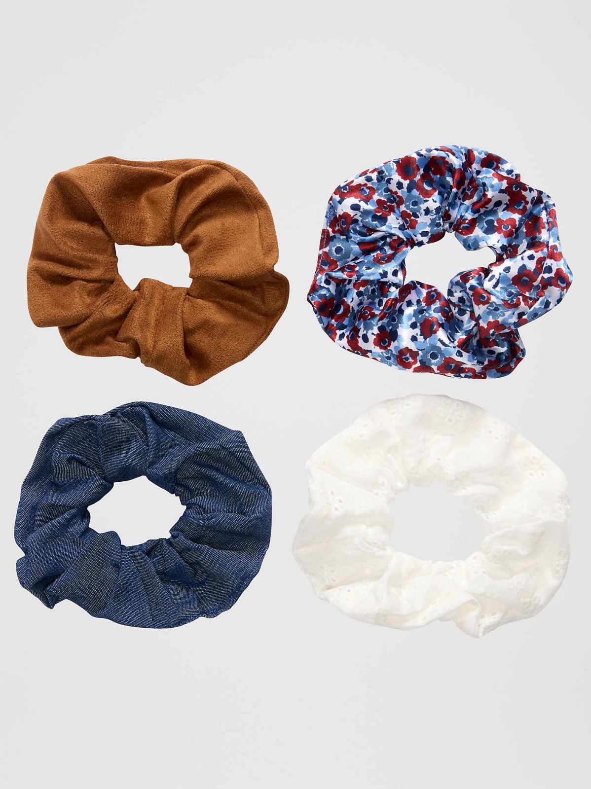 Women's Goody x Lee Ouchless Mixed Colors Scrunchies, 4ct - view 5