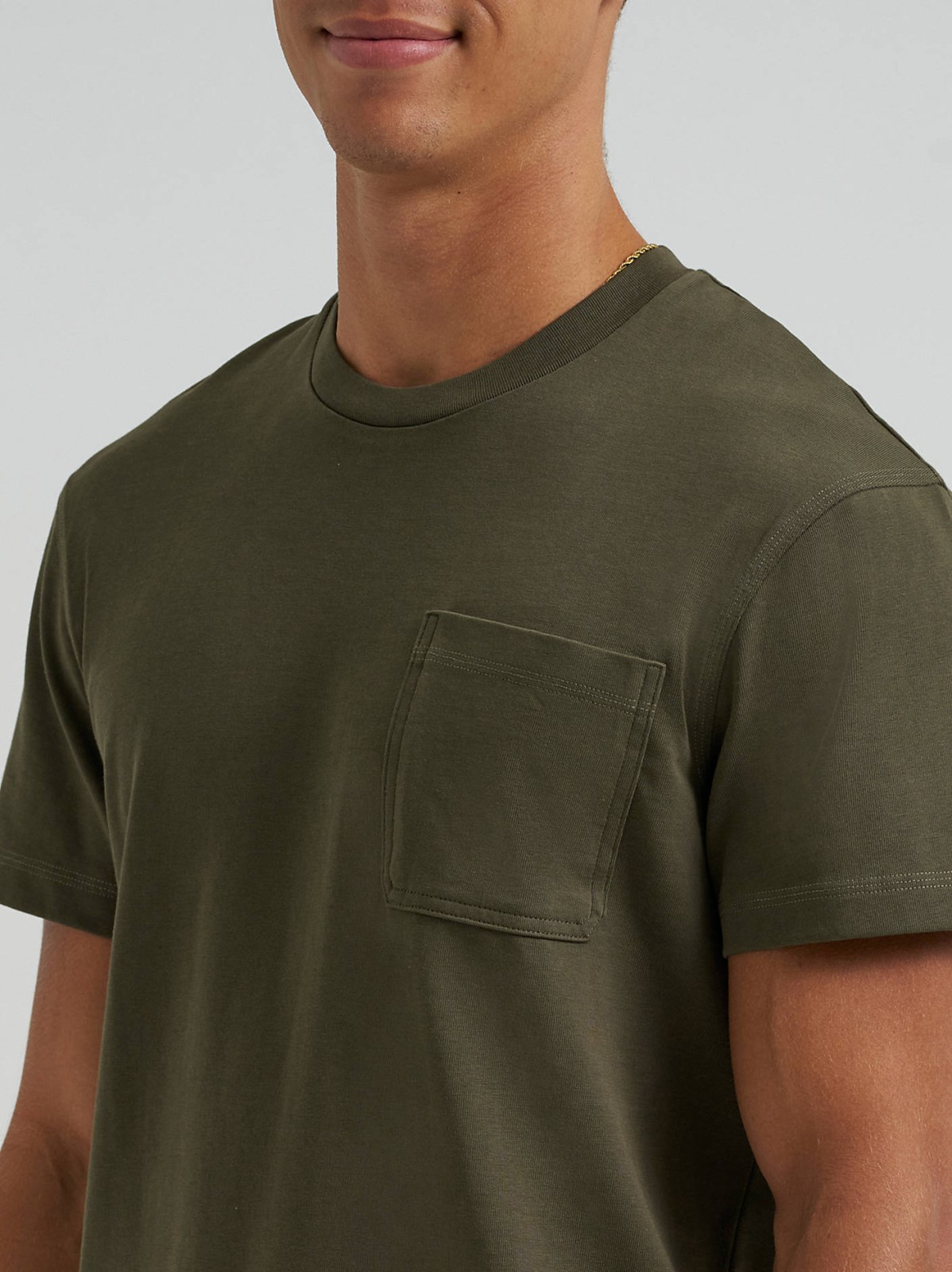 Men's Relaxed Fit Heavyweight Pocket Tee - view 4