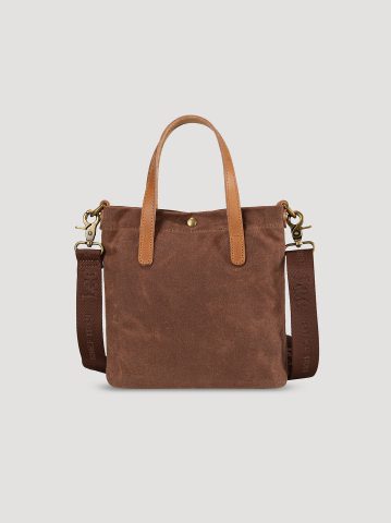 Women's Small Waxed Canvas Tote