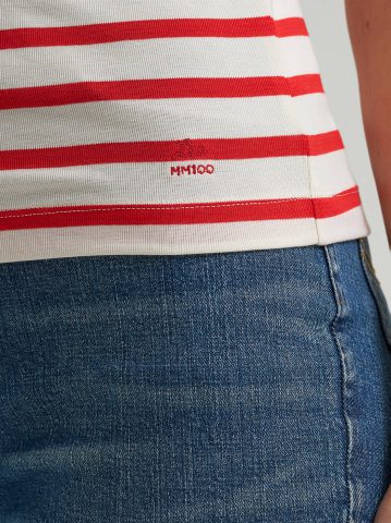 Women's Lee® x Marilyn Monroe Striped Baby Tee