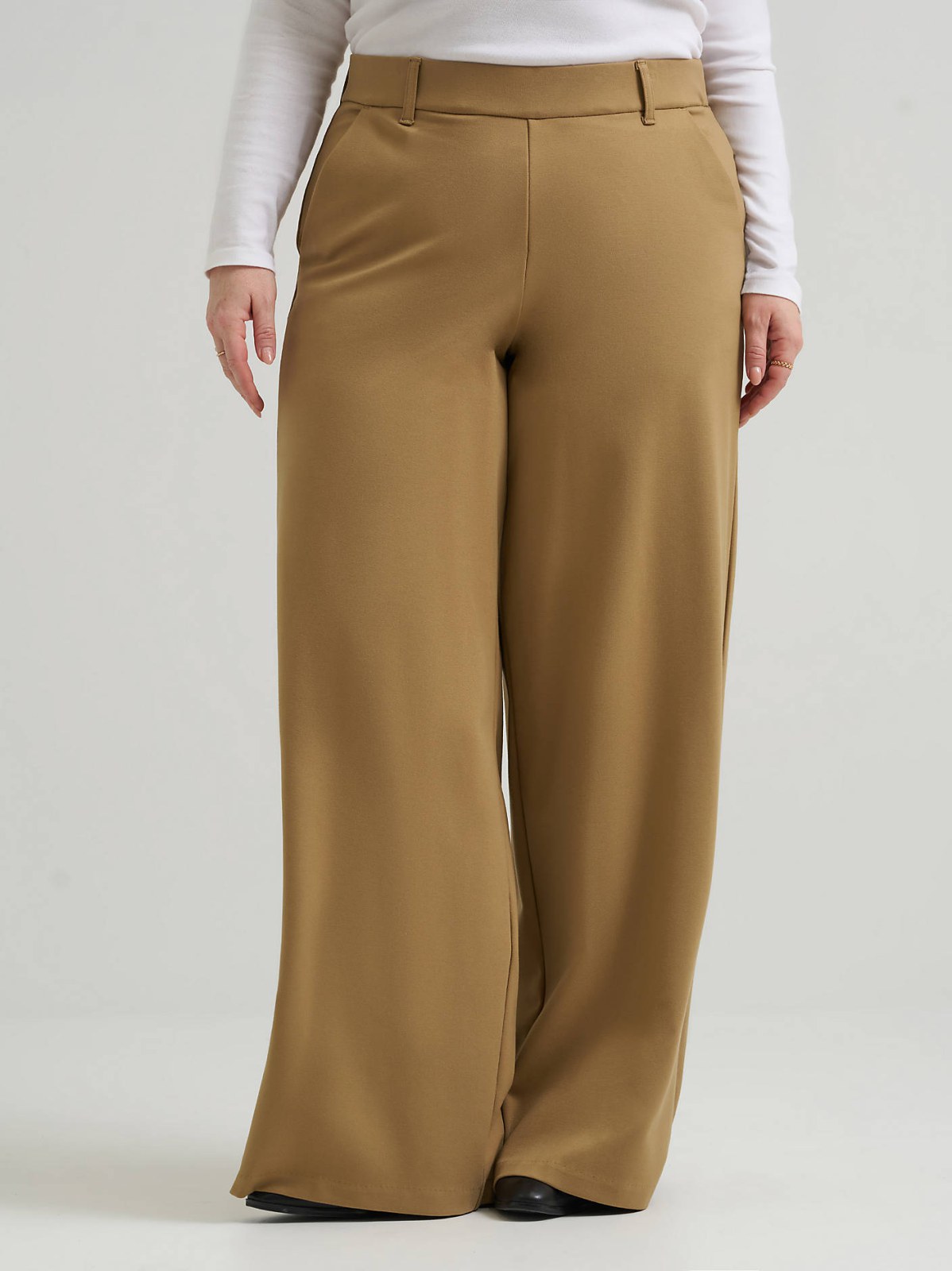 Women's Ultra Lux Comfort Any Wear Wide Leg Pant (Plus) - view 2