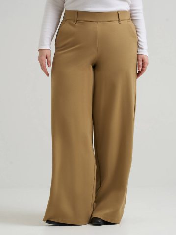 Women's Ultra Lux Comfort Any Wear Wide Leg Pant (Plus) — alternate view