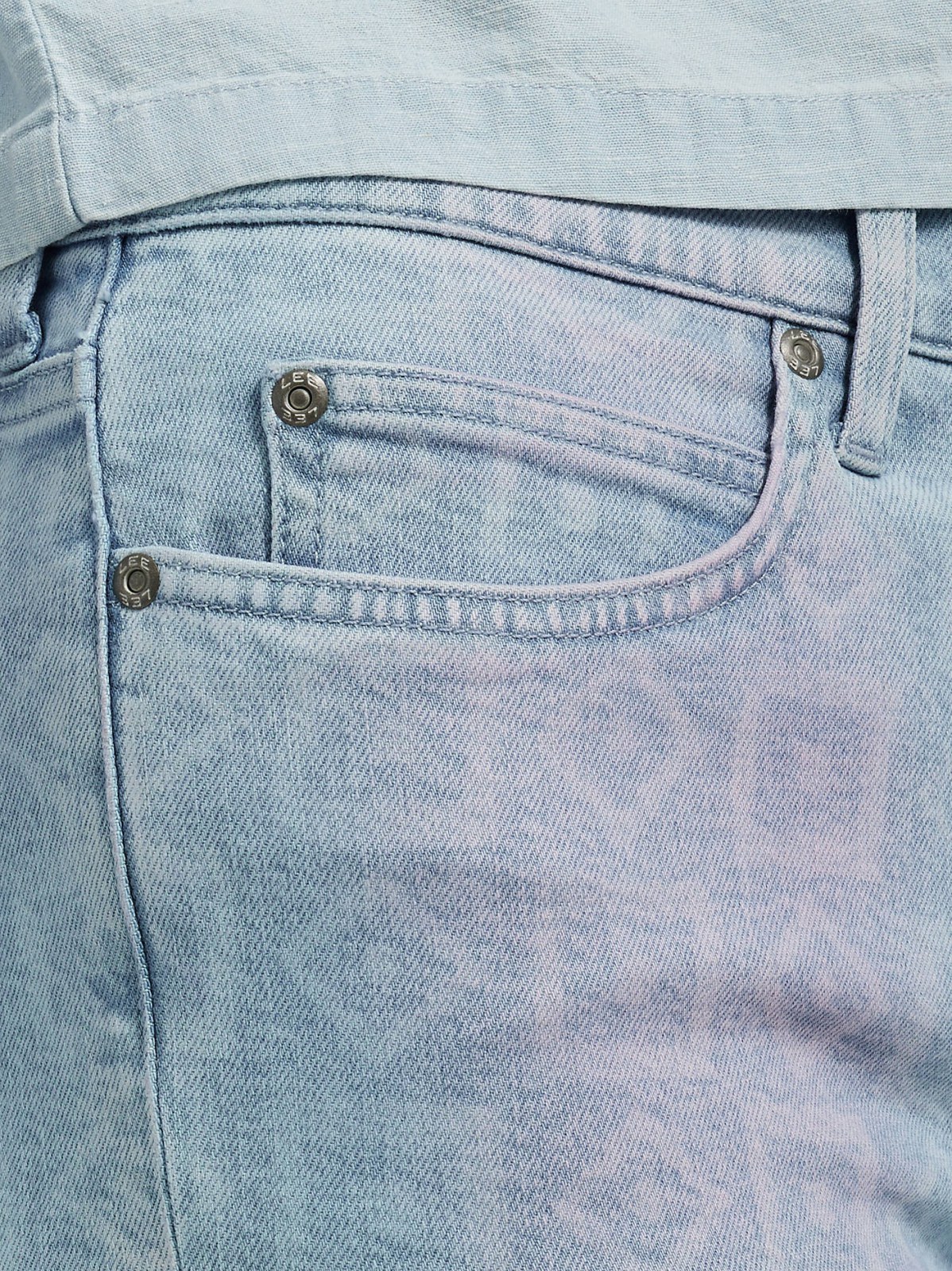Women's Lasered Cut Off Shorty Short - view 5