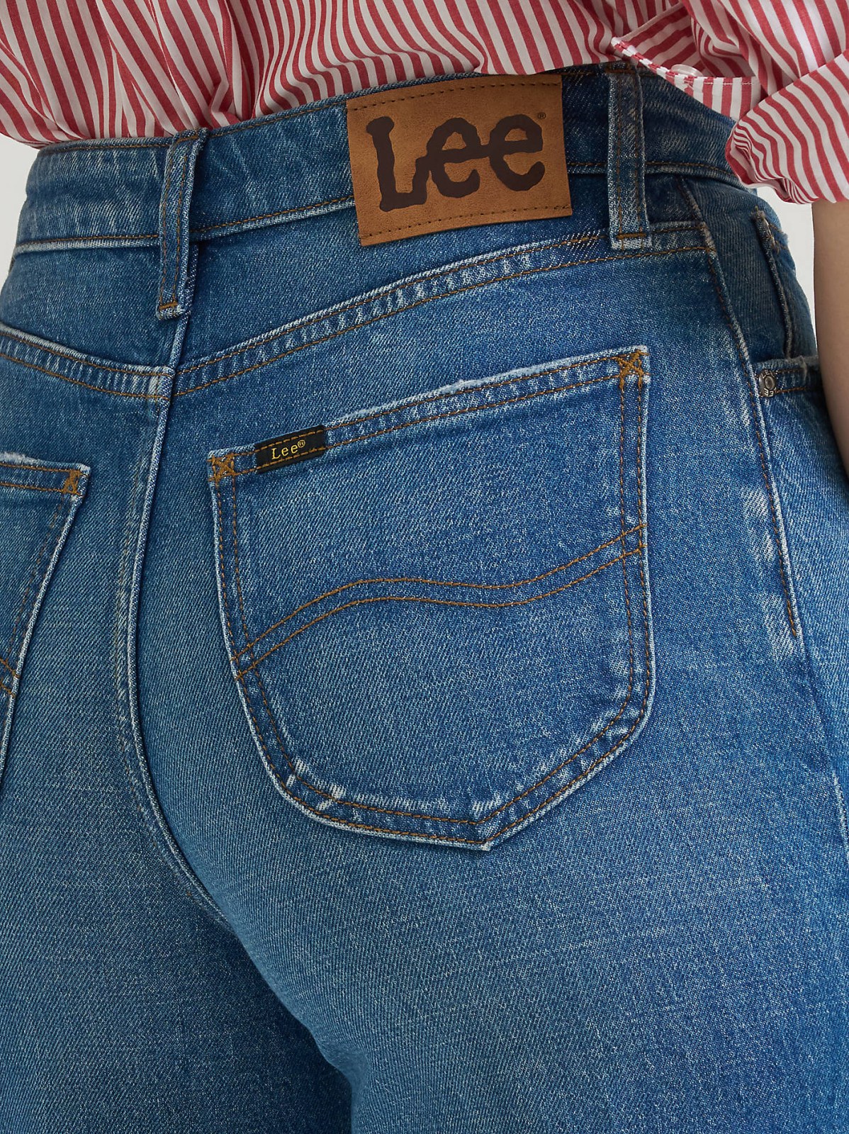 Women's Premium High Rise Retro A-Line Jean - view 7