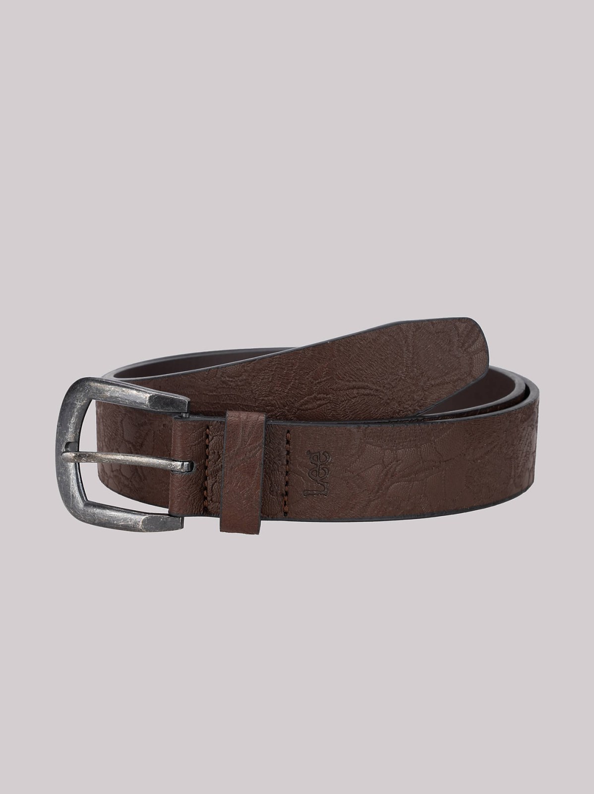 Women's Floral Embossed Belt - view 5