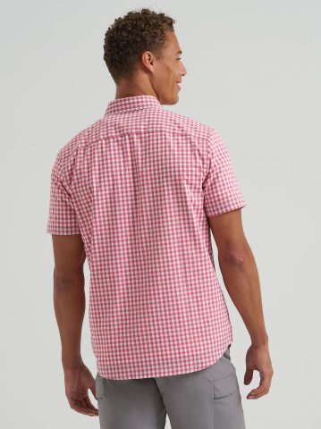 Men's One Pocket Plaid Button Down Shirt — alternate view