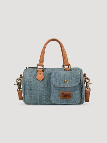 Women's Denim Barrel Bag Women's Denim Barrel Bag