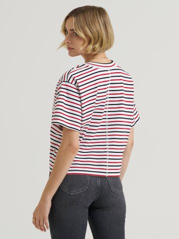 Women's Cropped Boxy Tee — alternate view