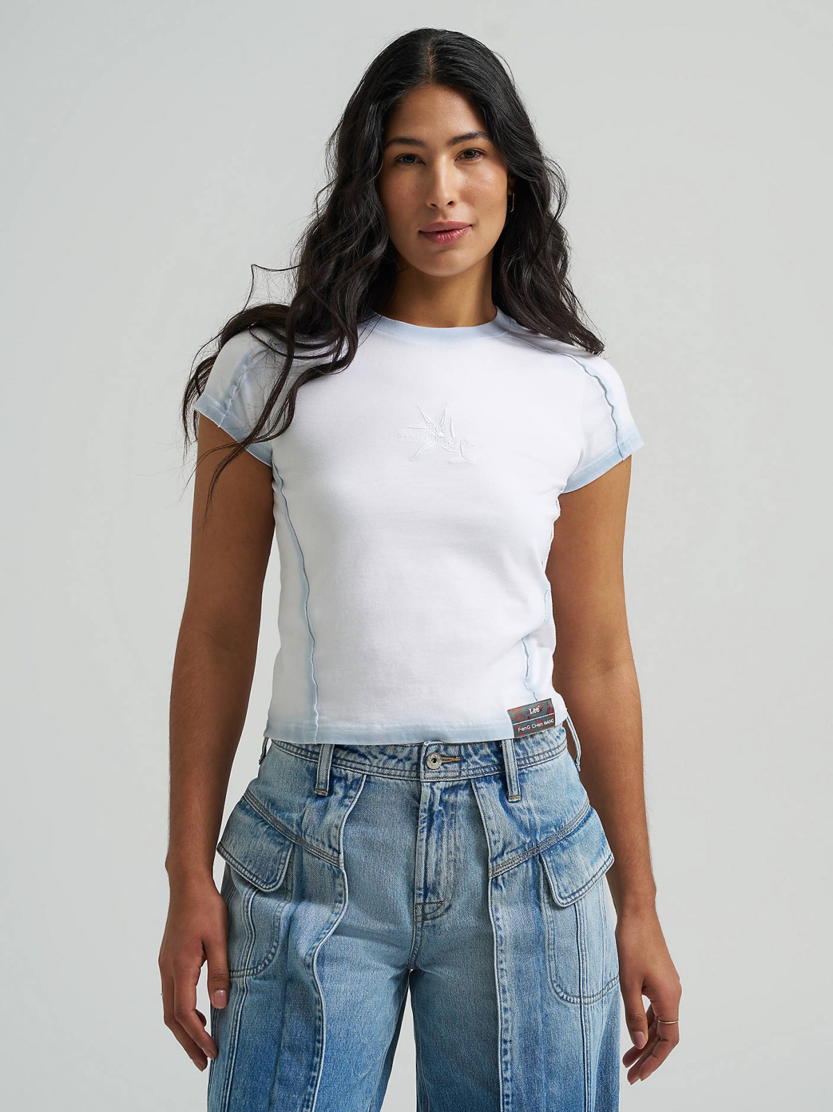 Women's Lee® x Feng Chen Wang Cropped Logo Tee - view 2