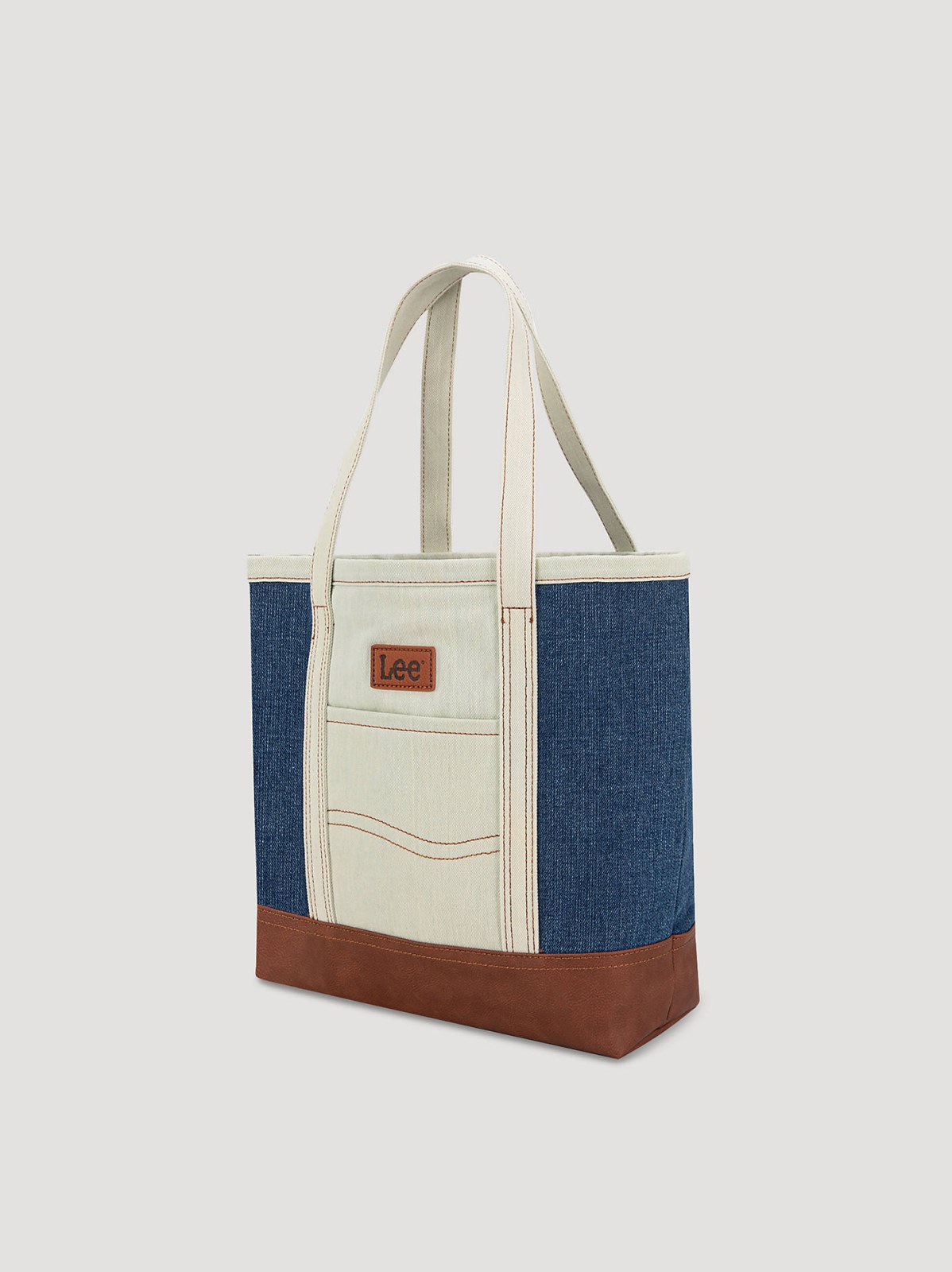 Women's Color Block Tote Bag - view 2