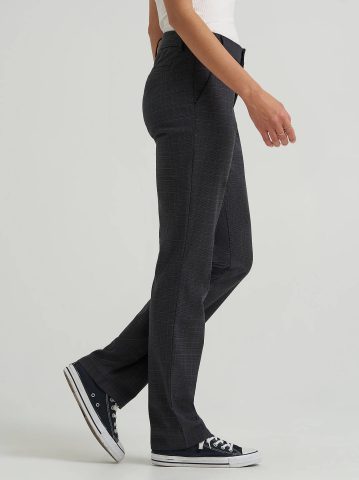 Women's Wrinkle Free Relaxed Fit Straight Leg Pant