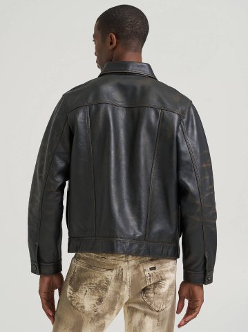 Men's Lee 101™ Leather Cowboy Jacket — alternate view