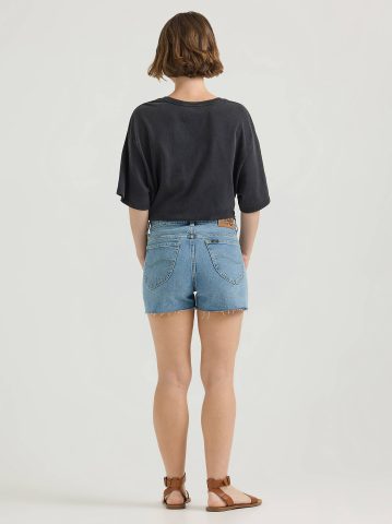 Women's Loose Cut Off Rider™ Shorty Short — alternate view