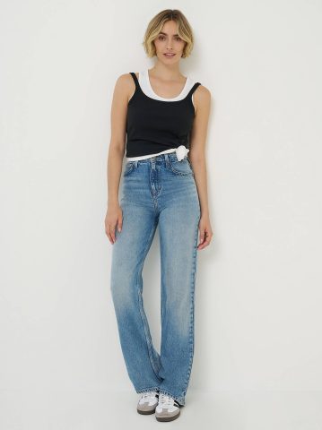 Women's Premium LQD High Rise Retro A-Line Jean Women's Premium LQD High Rise Retro A-Line Jean