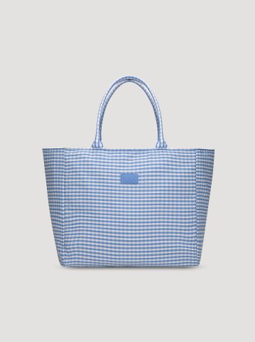 Women's Gingham Tote Bag Women's Gingham Tote Bag