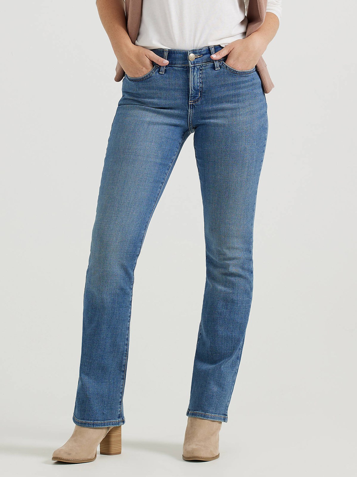 Women's Ultra Lux Comfort with Flex Motion Bootcut Jean - view 2