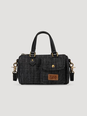 Women's Denim Barrel Bag Women's Denim Barrel Bag