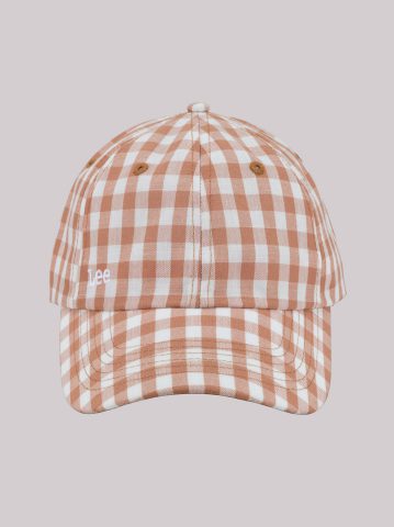 Women's Gingham Logo Hat