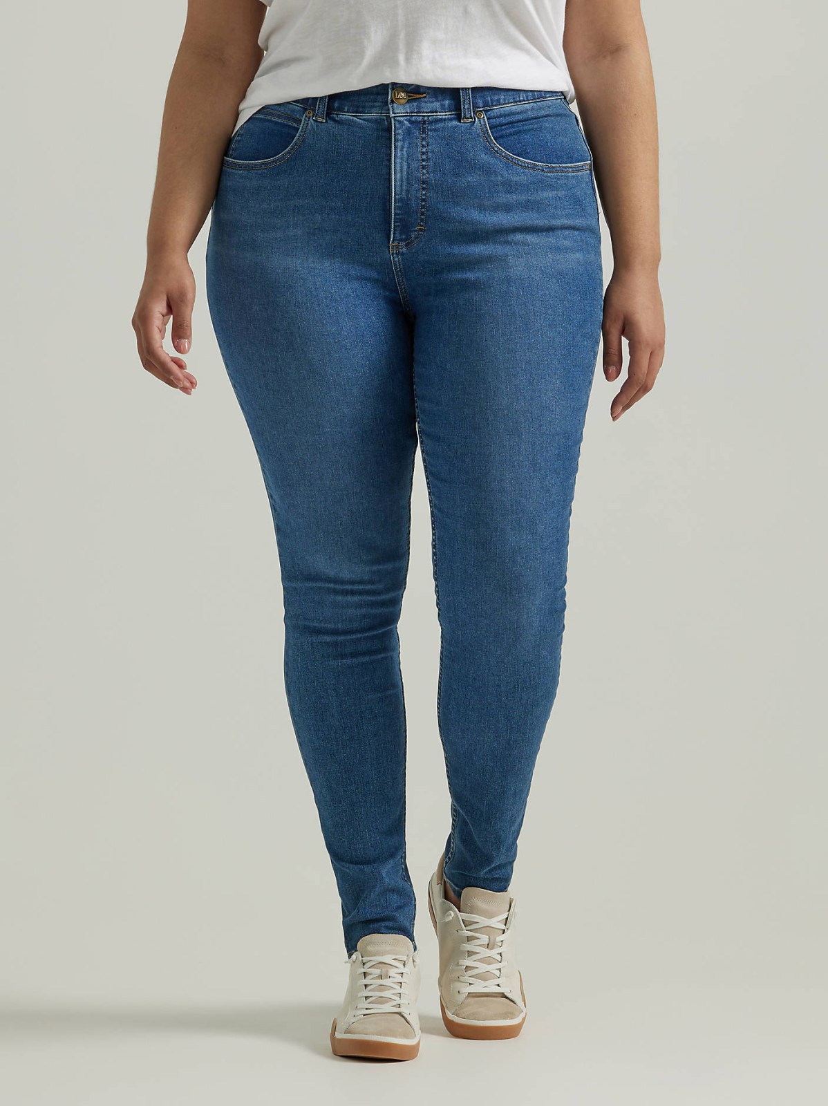 Women's Ultra Lux Comfort with Flex Motion Skinny Jean (Plus) - view 2