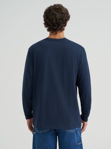 Men's Long Sleeve Workwear Pocket Tee