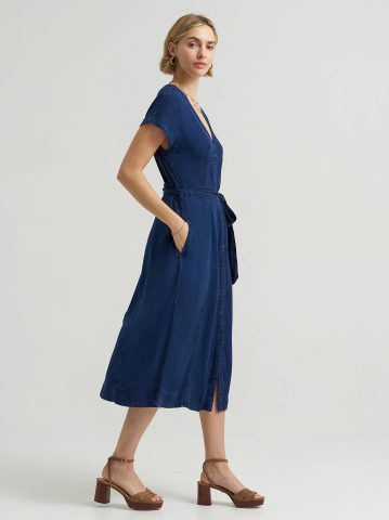 Women's Western Midi Dress