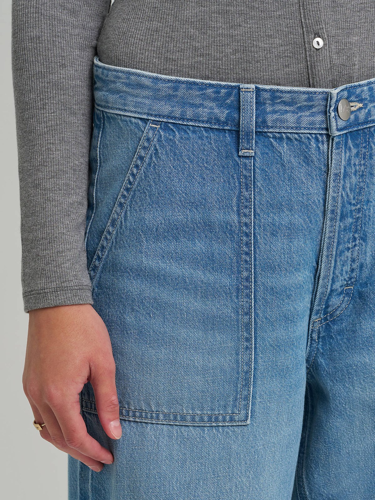 Women's Patch Pocket Slouch Jean - view 6