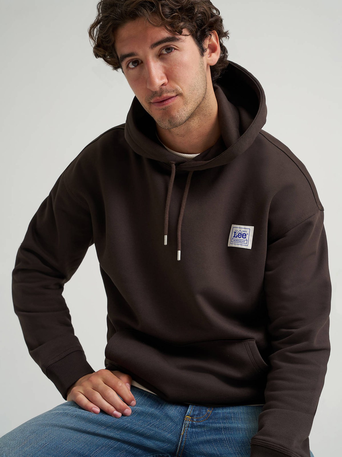 Men's Relaxed Fit Essential Workwear Hoodie - view 6