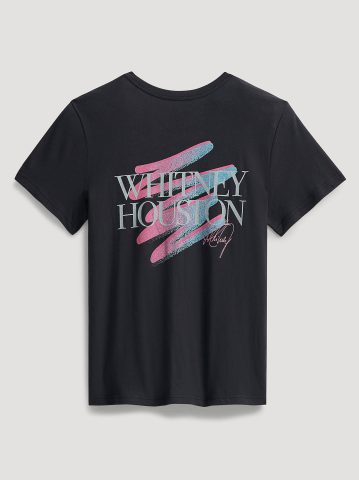 Women's Whitney Houston Graphic Tee — alternate view