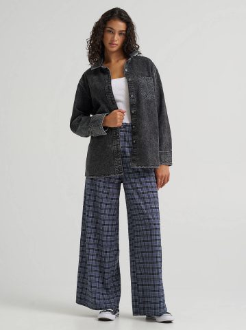 Women's Oversized Button Up Shirt