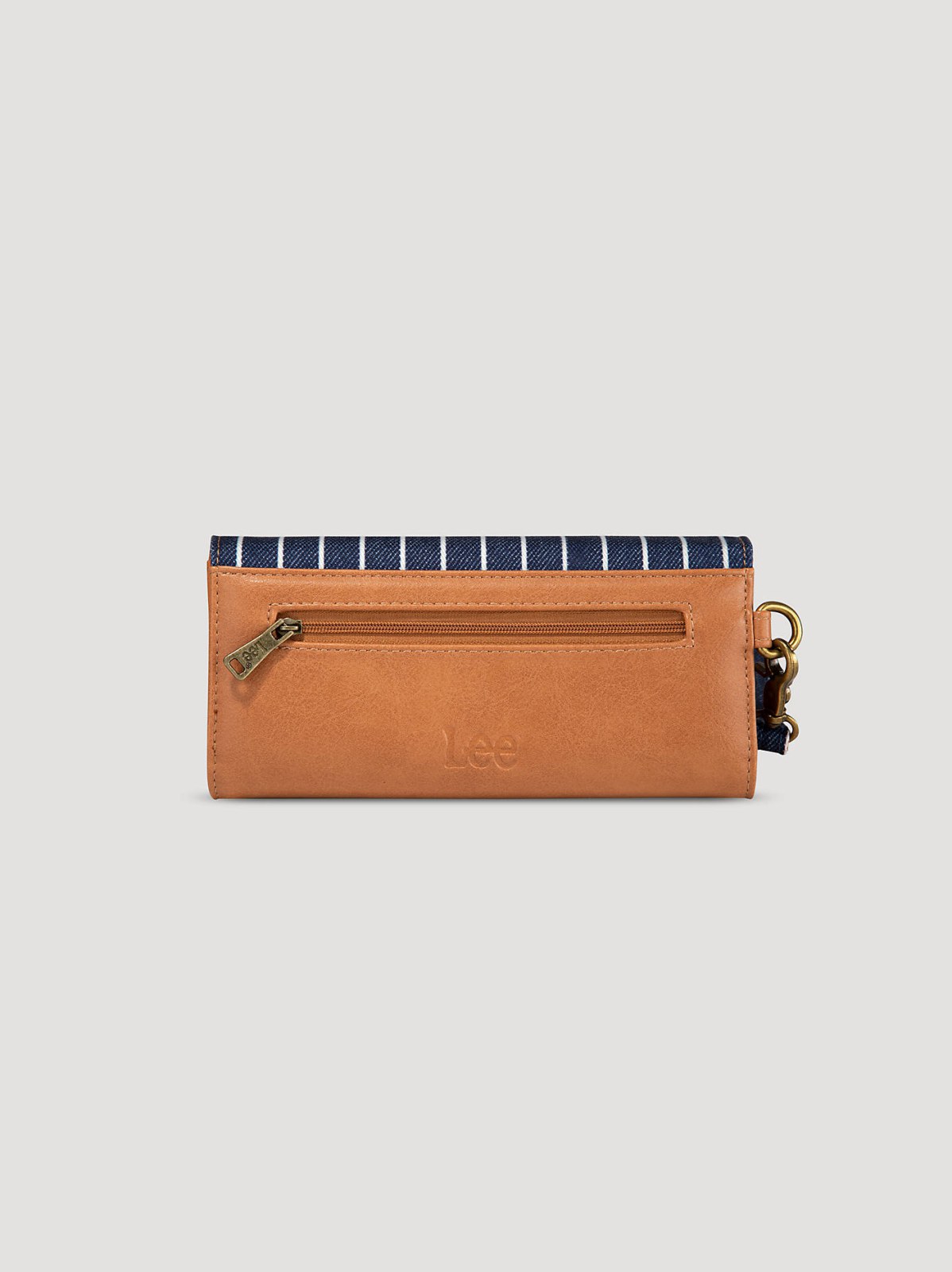 Women's Stripe Wristlet Trifold Wallet - view 3