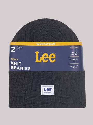Workwear Logo Patch Beanie Set