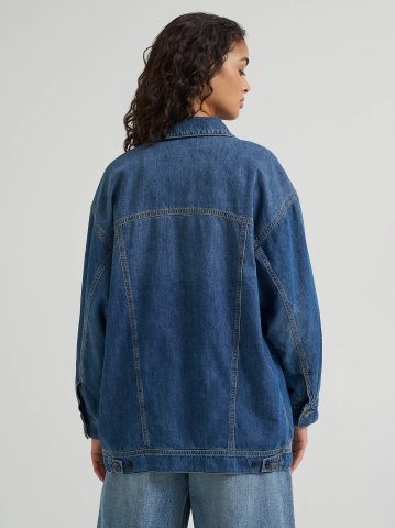 Women's Oversized Flannel Lined Rider™ Jacket