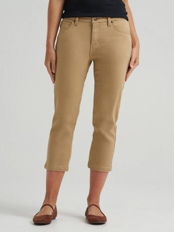 Women's Legendary Straight Denim Capri — alternate view