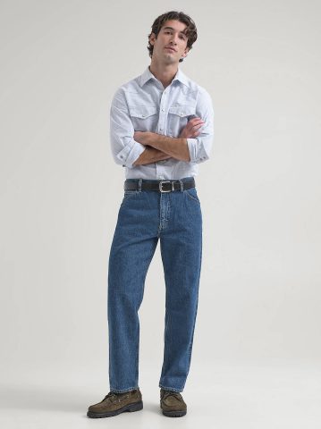 Men's Lee® x J.Crew Japanese Selvedge Denim Straight Jean — alternate view