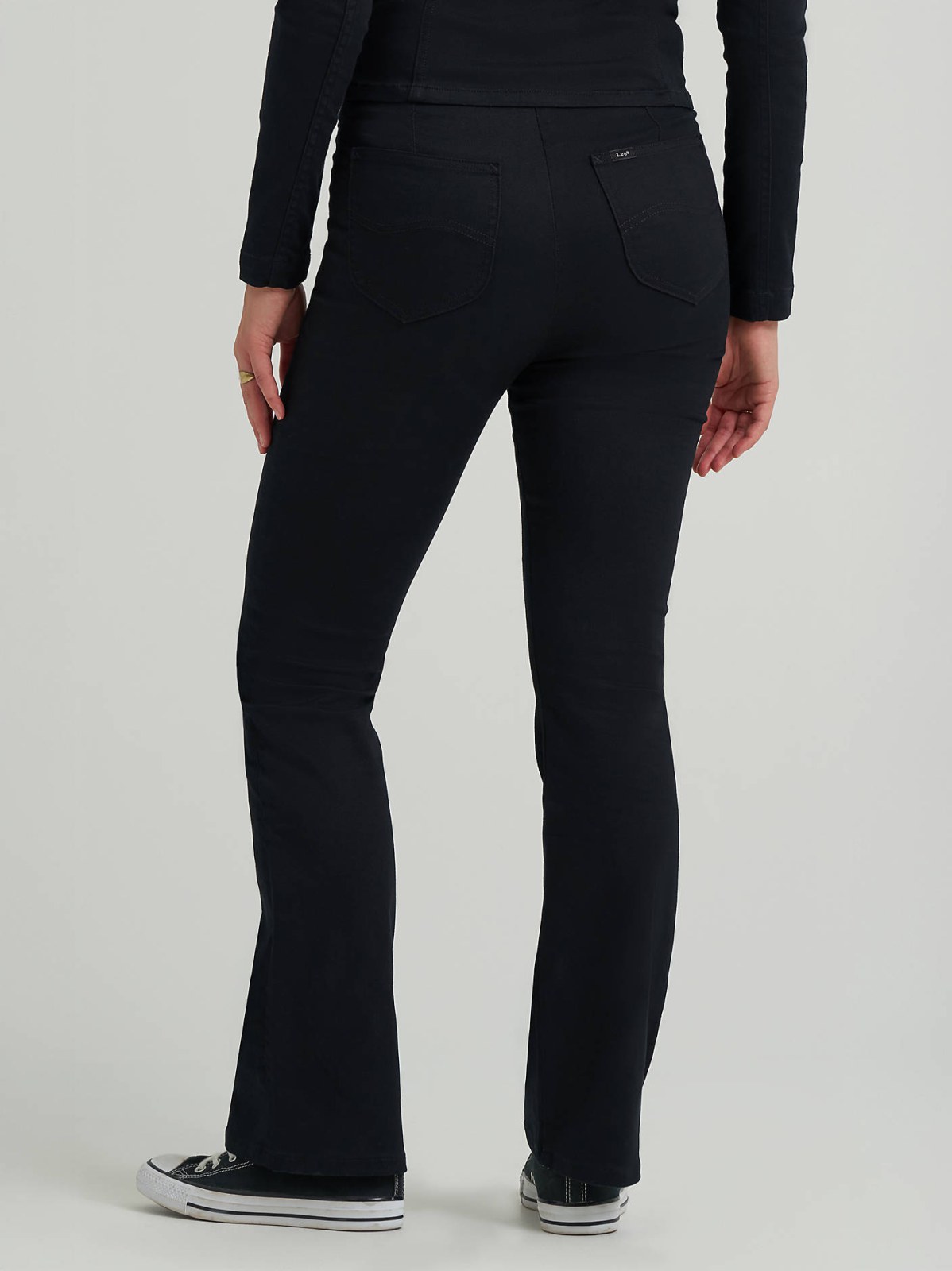 Women's High Rise Seamed Pull On Bootcut Pant - view 3