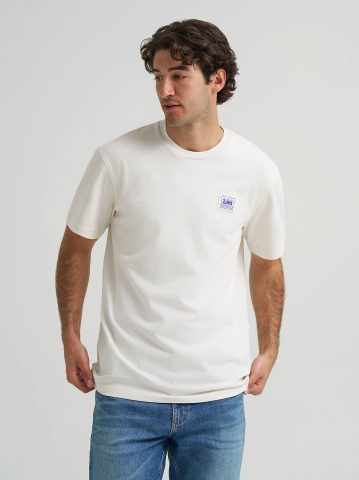 Men's Relaxed Fit Patch Logo Tee
