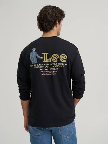 Men's Premium Logo Mercantile Company Graphic Tee Men's Premium Logo Mercantile Company Graphic Tee
