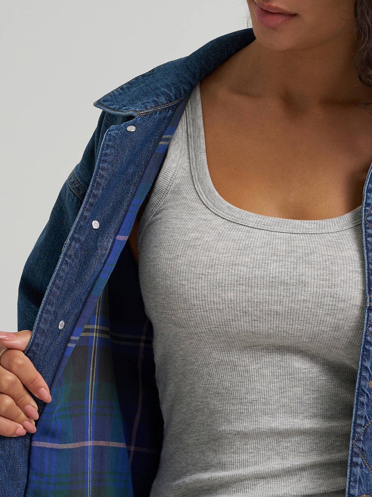 Women's Oversized Flannel Lined Rider™ Jacket - view 6