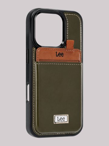 Solid Canvas with Back Patch iPhone Case