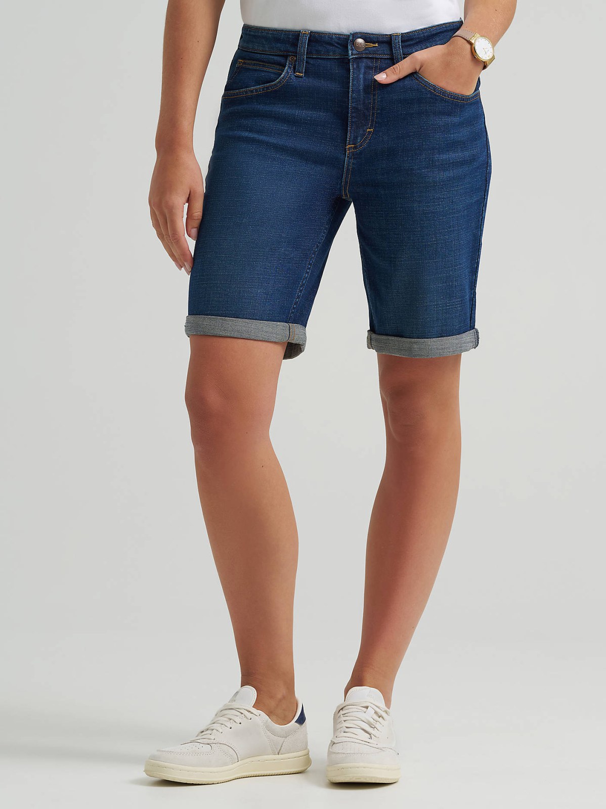 Women's Legendary Relaxed Denim Bermuda - view 2