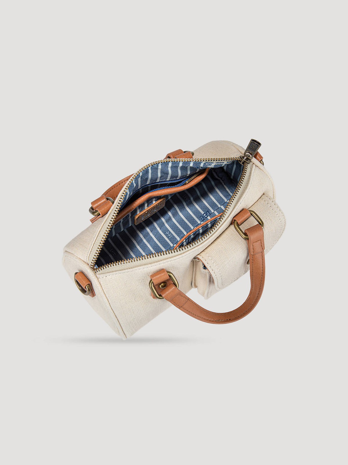 Women's Denim Barrel Bag - view 4