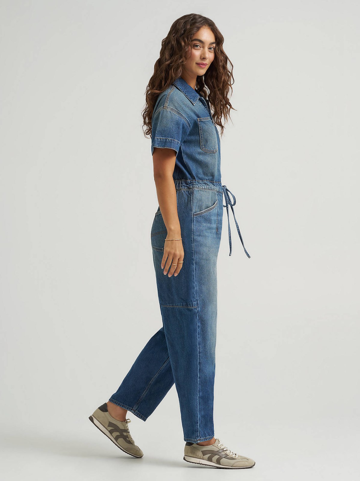 Women's Drawstring Waist Barrel Unionall - view 4