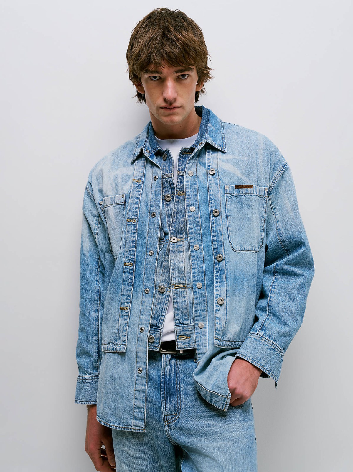 Men's Lee® x Feng Chen Wang Denim Shirt - view 2